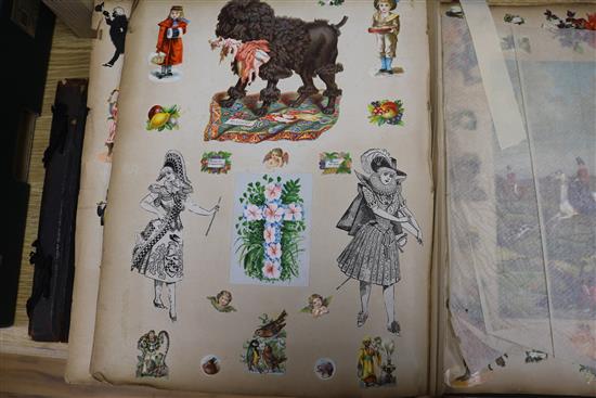 A Victorian scrap album